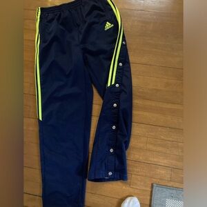 Adidas tear away pants